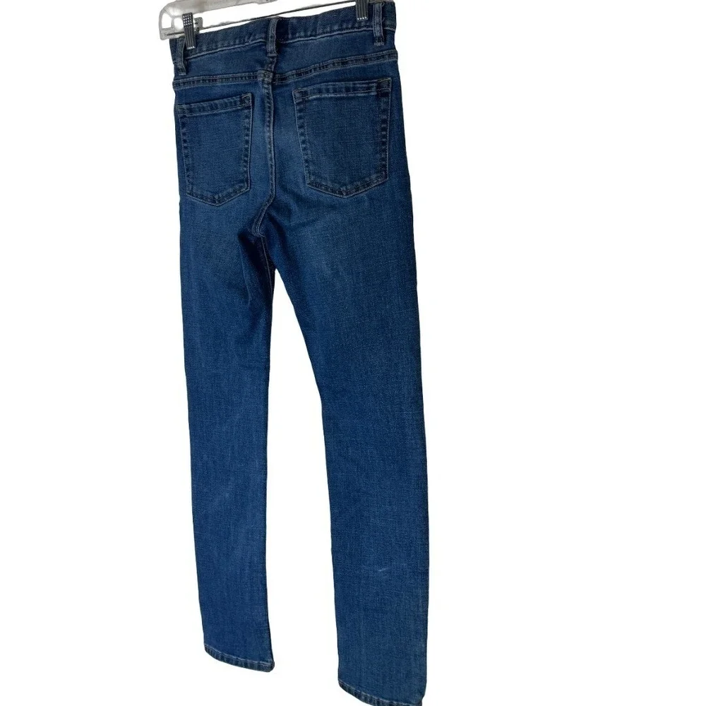 Old Navy Relaxed Slim Jeans Boys Size 14 Blue Medium Wash Built-In Tough Denim